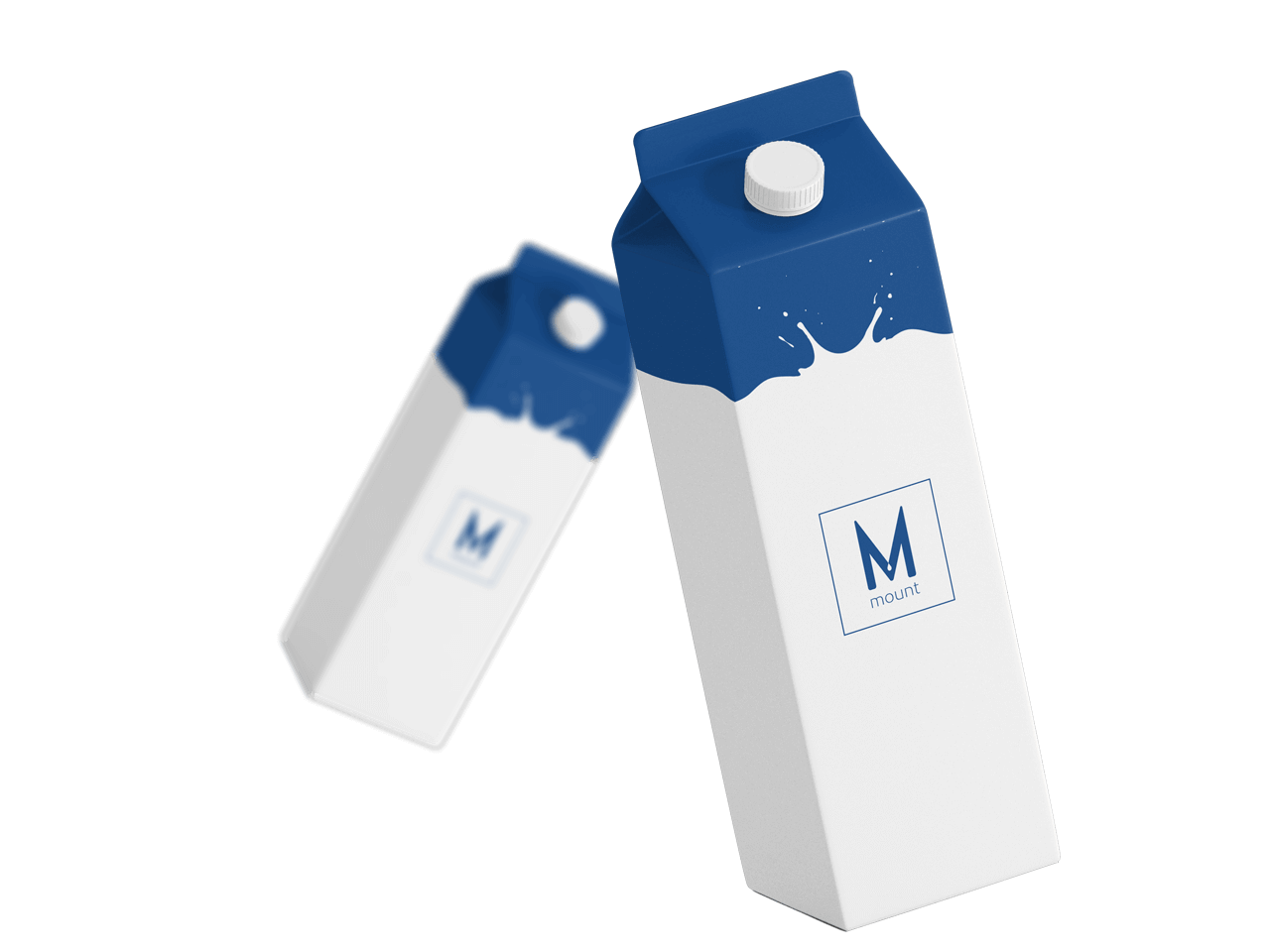 Mount Packaging - Food & Beverages Milk Cartons